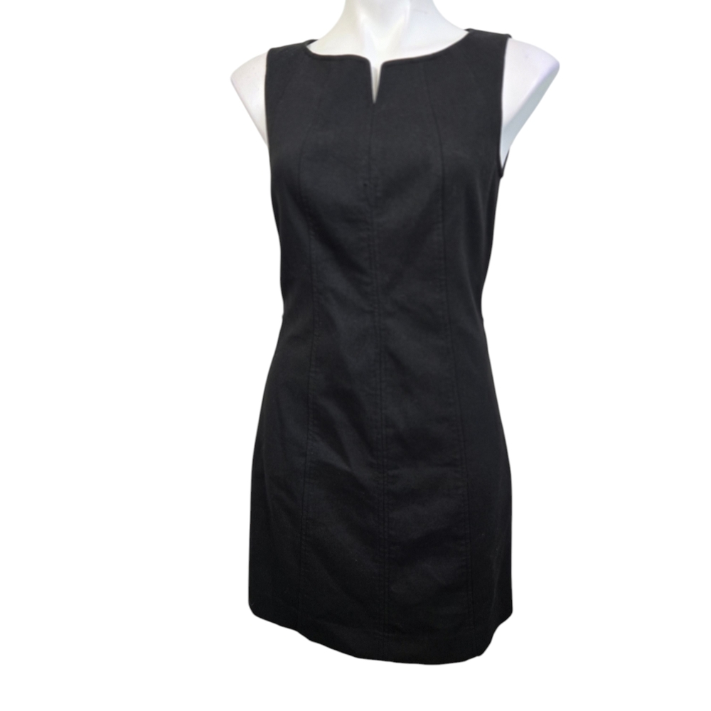 Talbots Black Sleeveless Mini Dress